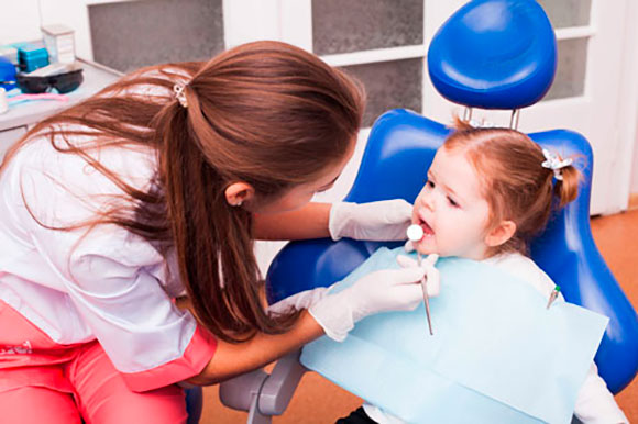 Caries en niños de 2 a 5 años